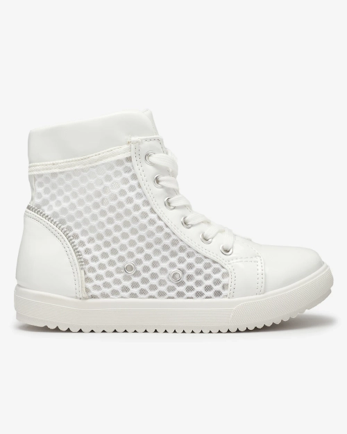 Білі кросівки для дівчаток Borris- Footwear