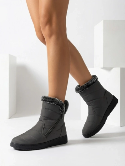 Royalfashion Dámské zimní boty připomínající sněhule Baccinis