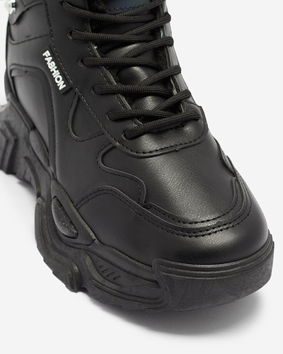 Dámské zateplené zimní boty na pevné podrážce Cefereda - Obuv