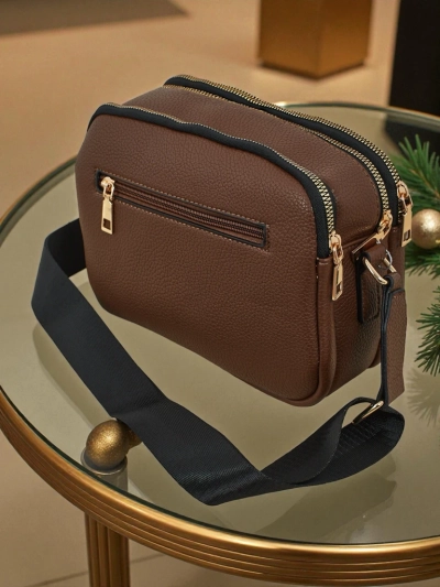 Prošívaná Malá dámská kabelka z eko kůže Corinne