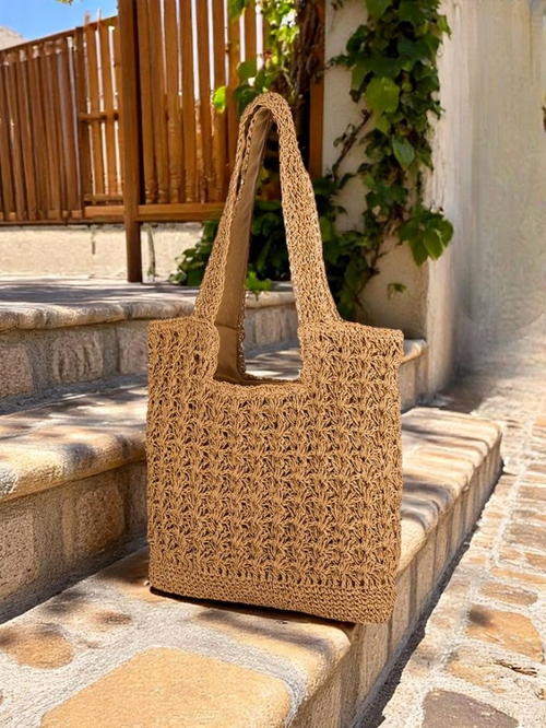 Royalfashion Велика жіноча сумка з соломи Sunny Straw