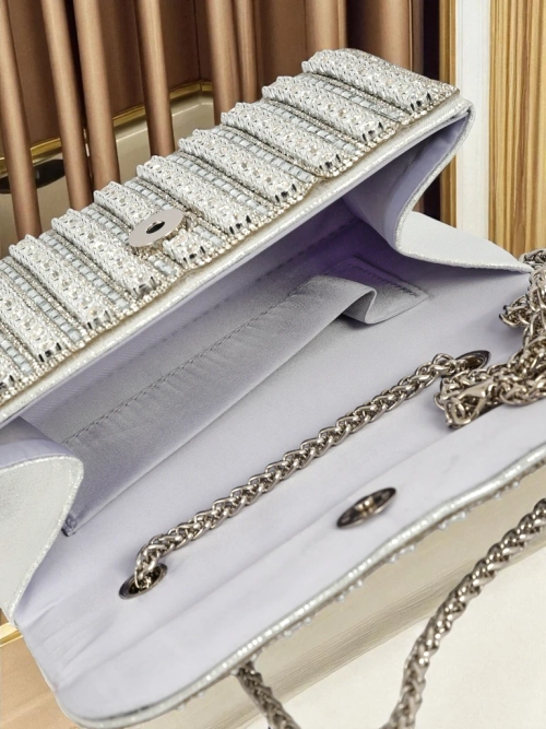 Royalfashion Копертова жіноча сумочка з цирконами Elira Dusk