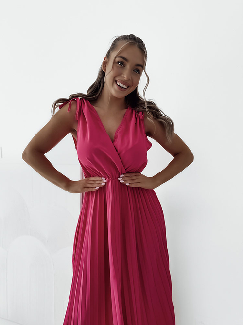 Жіноча плісирована сукня міді Royalfashion