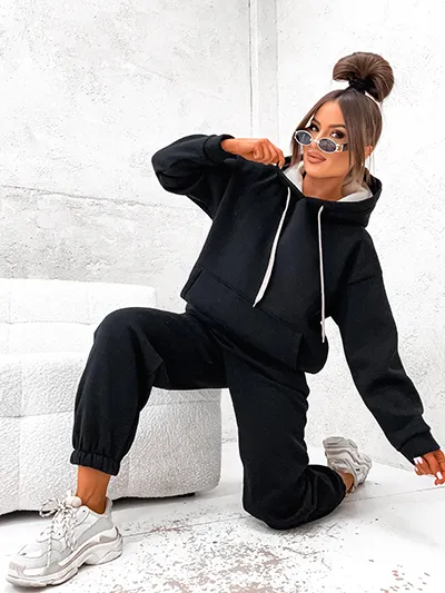 Royalfashion Bavlněná dámská mikinová souprava