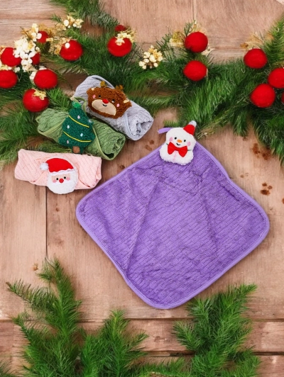 Royalfashion vánoční ručník set Veselé Vánoce