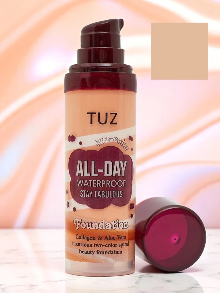 Hydratační dvoubarevný make-up na obličej s kolagenem Béžový