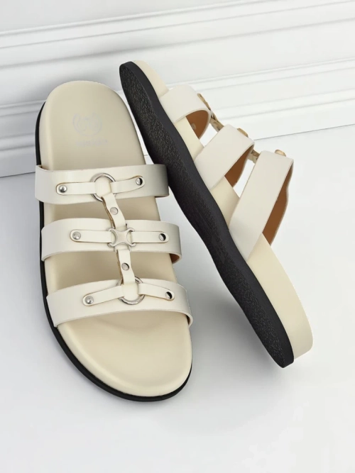 Royalfashion Жіночі шльопанці в стилі римлянок Roma