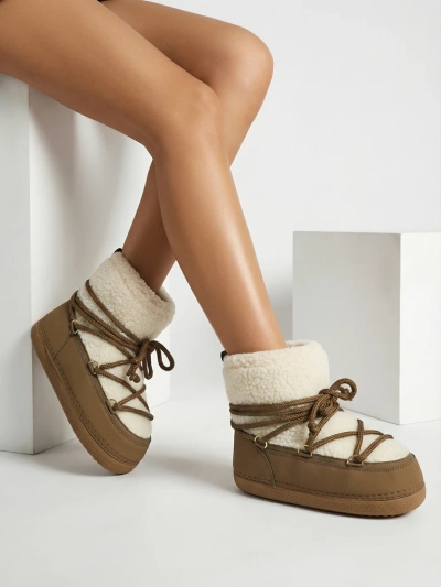 Жіночі снігоходи з кожушком Uvella