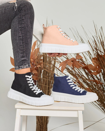 Royalfashion Powder Dámské vysoké tenisky Ates Sneakers