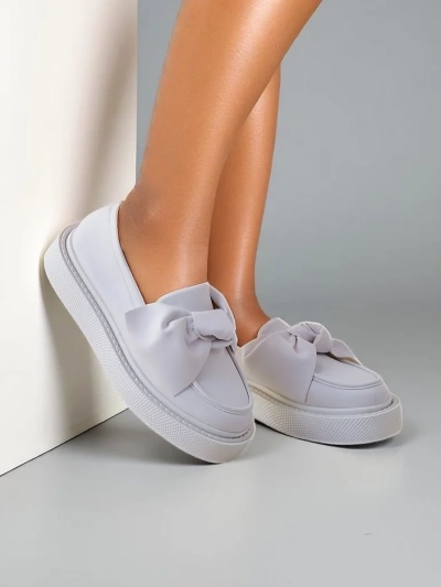 Royalfashion Елегантні жіночі мокасини з бантом Ortto