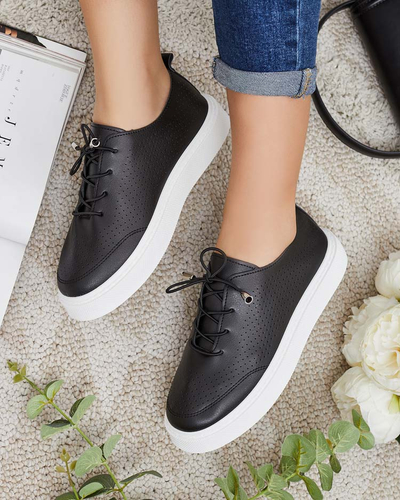 Royalfashion Dámské ažurové tenisky Flequis