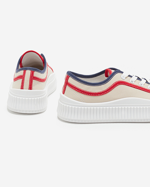 Бежеві жіночі кросівки Ladise