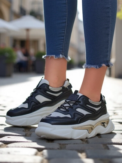 Кросівки Royalfashion для жінок на товстій підошві Lesalli