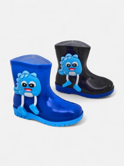 Royalfashion Dětské gumové holínky s monstrem Zeus