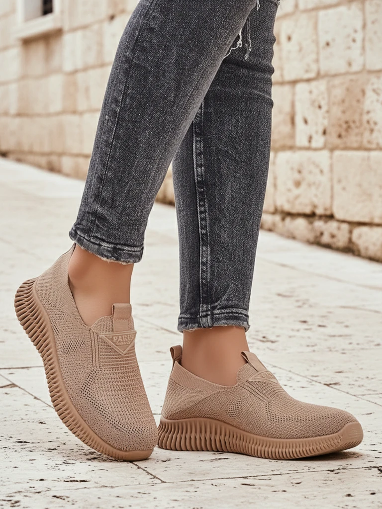 Royalfashion Nazouvací dámské textilní sportovní boty Serra