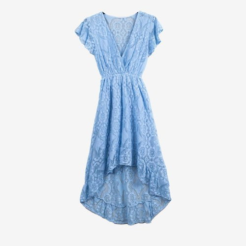 Синє мереживне плаття - Сукні 1