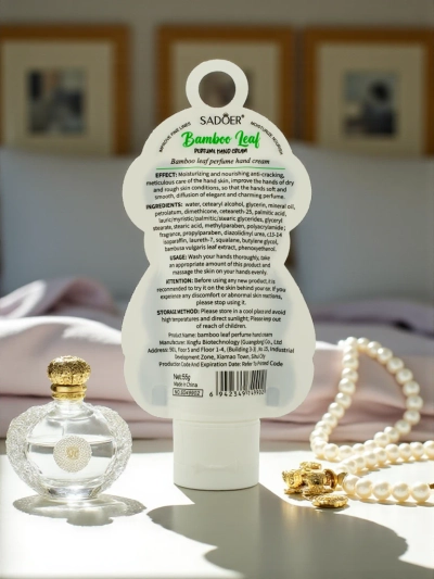 Sadoer Bamboo Leaf krém na ruce 50 ml v balení Panda – Aurelia Edition