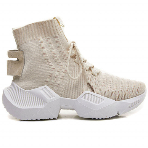 Кремові жіночі кросівки Owami