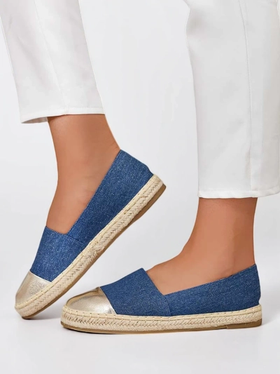 Royalfashion Dámské espadrilky a'la denim Anerta