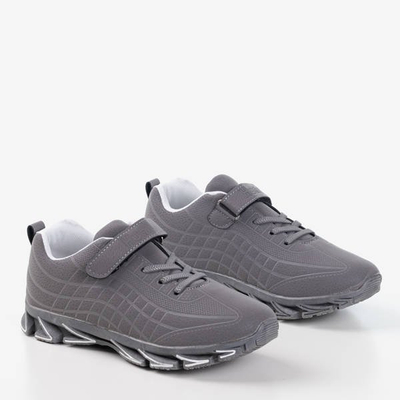 Šedé dětské tenisky Fana - Obuv