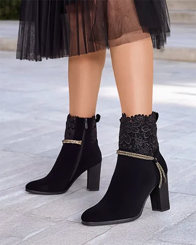 Royalfashion Dámské kozačky Ercce Stiletto