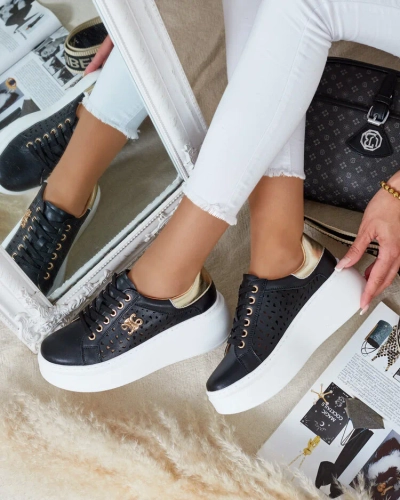 Royalfashion Жіночі спортивні ажурні кеди Jovixi