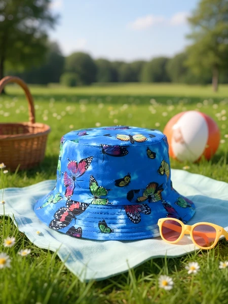 Royalfashion Dětský klobouk Bucket Hat Color Splash Bucket