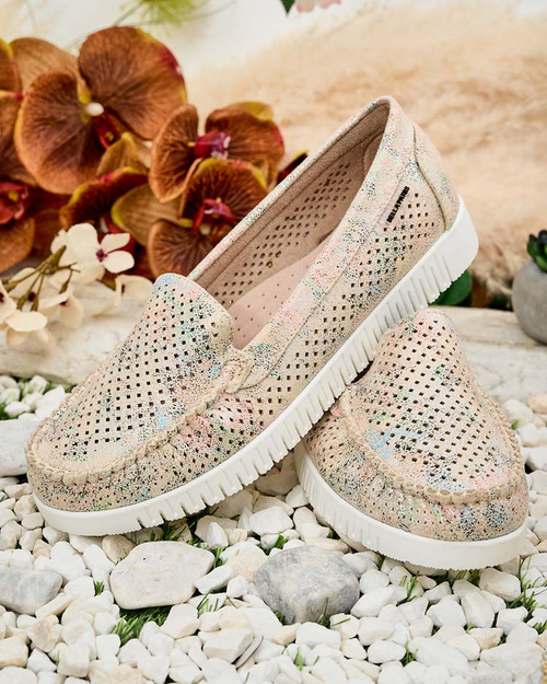 Royalfashion Жіночі ажурні мокасини Nafis