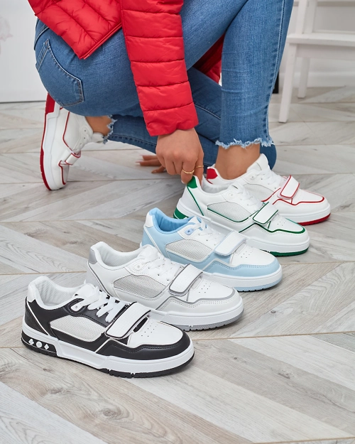 Жіночі спортивні кросівки біло-сірого кольору Xirrat- Footwear