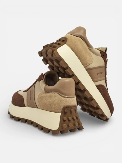 Спортивні жіночі снікерси зі шкіри Naterre