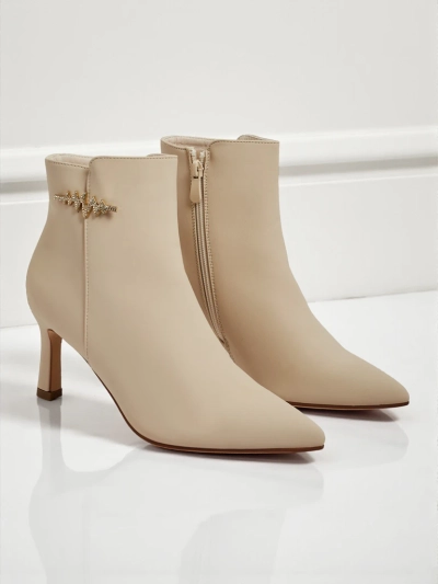 Dámské kotníkové boty na jehlovém podpatku Meloria