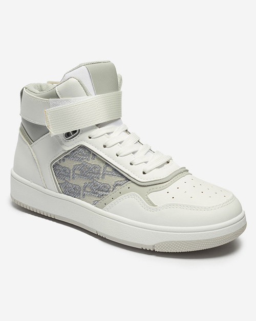 Білі жіночі високі кросівки Xosa