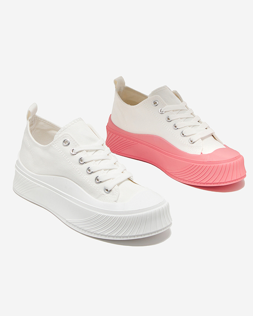 Білі жіночі снікерси типу Nerikas - Взуття