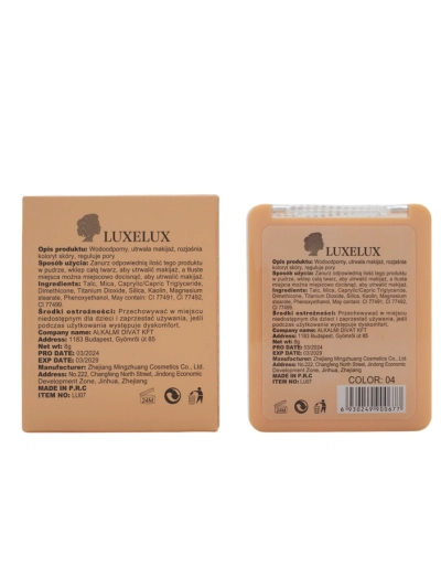 Luxelux Tlačený pudr 02 8g
