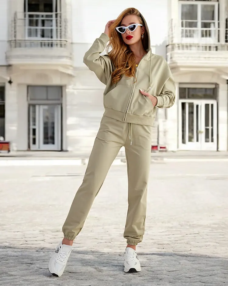 Royalfashion Dámská bavlněná mikinová souprava