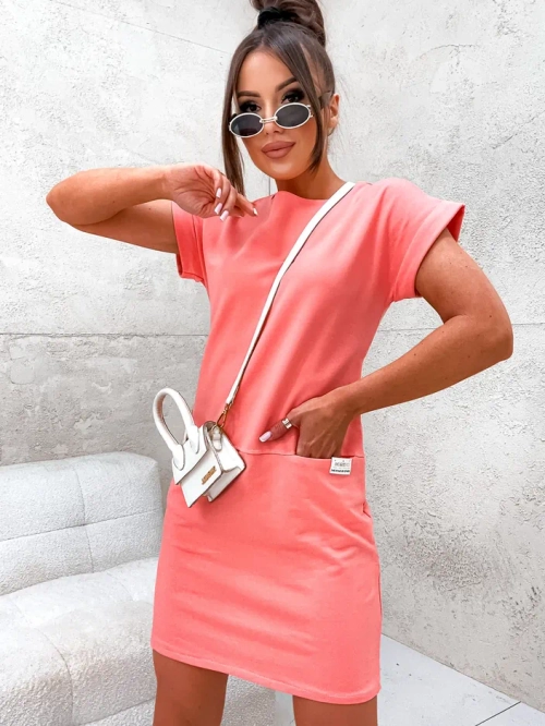 Royalfashion Жіноча сукня з бавовняної тканини