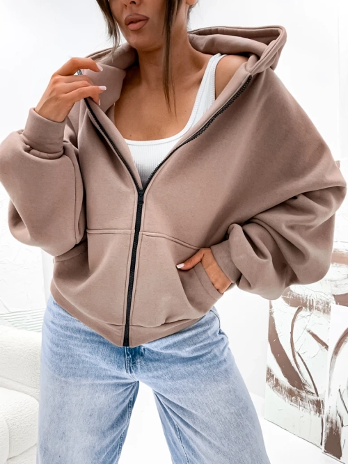 Royalfashion Жіноча бавовняна утеплена худі butterfly