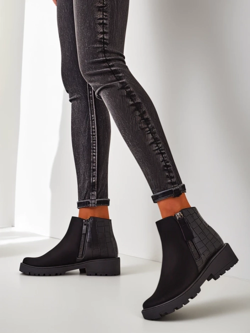 Royalfashion Жіночі черевики на щиколотці Gerioz