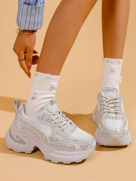 Royalfashion Жіночі спортивні кросівки з стразами Bloss