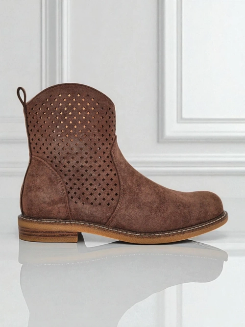 Royalfashion Жіночі ажурні ботильйони Toffas