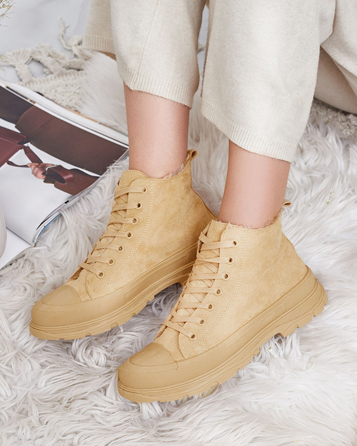 Royalfashion Жіночі утеплені спортивні черевики а-ля кеди Benvilo