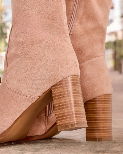 Dámské nadkolenní boty Royalfashion Vecce