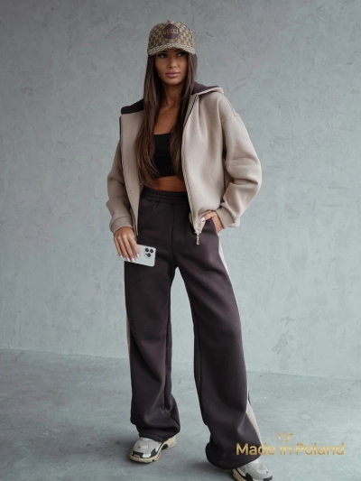 Royalfashion Bavlněná dámská tepláková souprava