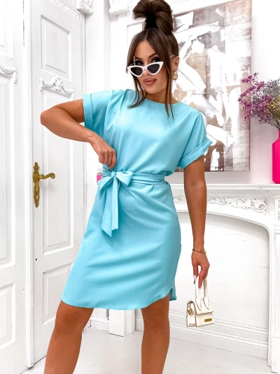 Royalfashion Жіноча сукня з поясом