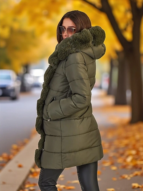 Жіноча куртка Royalfashion з відстібними рукавами