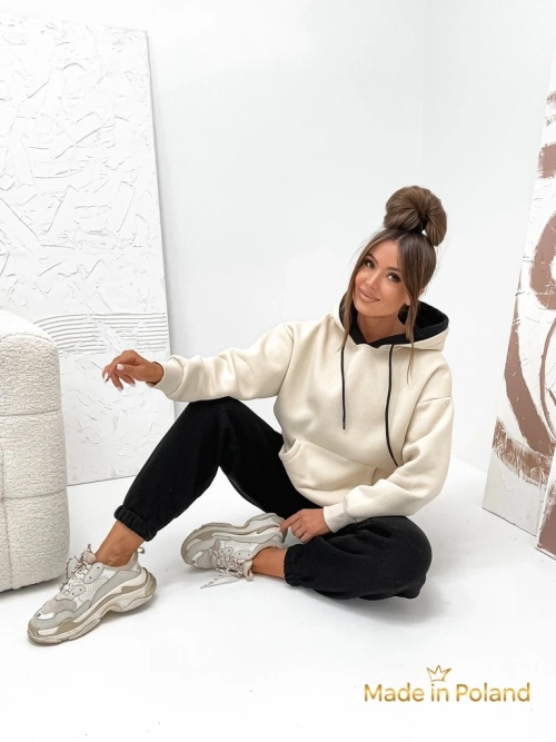 Royalfashion Бавовняний Жіночий спортивний костюм двоколірний