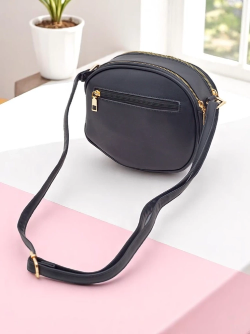 Royalfashion Невелика кругла жіноча сумка з екошкіри Riva Circle