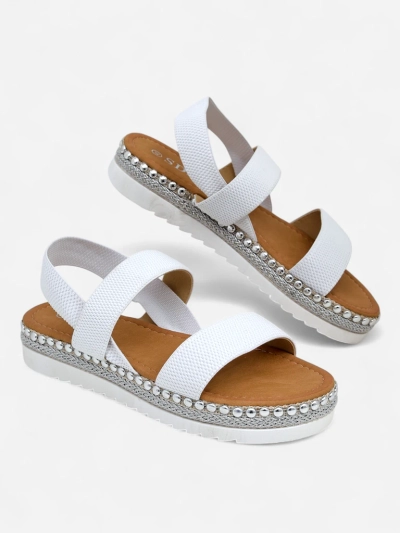 Sandály Royalfashion pro ženy s dekorativní podrážkou Zindas