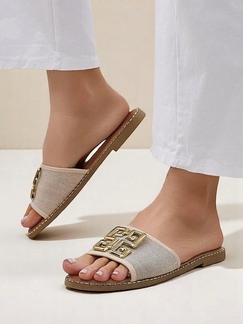 Royalfashion Жіночі тапочки на плоскій підошві Rorole