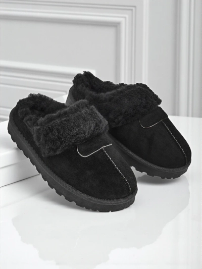 Короткі жіночі черевики a'la снігоходи з хутром Velour Fang